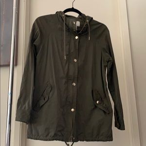 Forever 21 Olive Lightweight Jacket